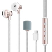 Professional KTV Monitoring Earphones with Integrated Sound Card. This Wired In-ear Karaoke Headset Features 8 Professional Singing Effects Including KTV, Classic, Theater,