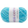 thumbnail image 2 of Trayknick 1 Roll 3 Strands Knitted Yarn DIY Breathable Hand Crocheting Variegated Yarn Thread Needlework Tool for Socks D, 2 of 13