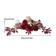 thumbnail image 2 of Artificial Flower Swag For Wedding Welcome Sign Floral Decoration Pink, 2 of 6