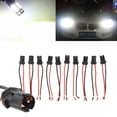 thumbnail image 3 of 10pcs T10 Car Truck Boat  Light Bulb Female Connector Lamp Holder LED Socket Base, 3 of 8