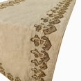 thumbnail image 2 of Le HomeCentric décoratif 16 '' x 120 '' Beige Table Runner avec broderie perlée, 2 of 4