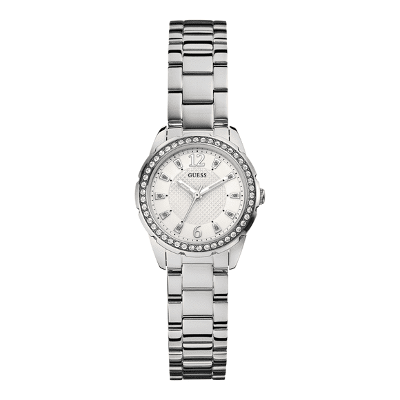 GUESS Ladies W0445L1 Watch Silver 28mm