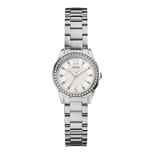 GUESS Ladies W0445L1 Watch Silver 28mm