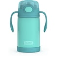 thumbnail image 1 of Thermos Biberon à Paille en Acier Inoxydable Isolé sous Vide 10 Oz, Verte, 1 of 5