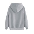 thumbnail image 5 of Plebaso Sweat à Capuche pour Femmes Mignon Cœur Manches Longues Décontracté avec Poches, 5 of 5