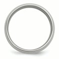 thumbnail image 2 of Incrustation en Acier Inoxydable en Argent Sterling 8mm Poli Bague 8 Taille, 2 of 6