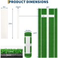 thumbnail image 2 of 10 x 3 FT Softball Pitching Mat - Anti Slip Turf Practice Mat with Integrated Pitching Mound for Indoor and Outdoor Training, 2 of 7