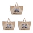thumbnail image 1 of Transemion Fashionable Style Female Shoulder Bag With Wide Application Large Capacity Canvas Shoulder Bag white 3Set, 1 of 6