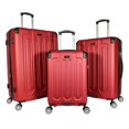 thumbnail image 1 of Dejuno 252015DJ-BURGUNDY Tutin Ensemble de Valises Rigides à Roulettes Pivotantes avec Serrure TSA, Bourgogne - 3 Pcs, 1 of 1