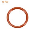 thumbnail image 2 of Unique Bargains Silicone O-Ring 24mmx19.2mmx2.4mm VMQ Seal Rings Sealing Gasket Red 10PCS, 2 of 3