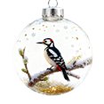 thumbnail image 1 of 2D Acrylic Animal Themed Christmas Tree Decorations Set Shatterproof Ornaments For Home And Holiday Festive, 1 of 6