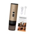 thumbnail image 2 of DOLITY Capsule Coffee Machine Car Espresso Maker for Camping Outdoor Indoor Kitchen Champagne, 2 of 9