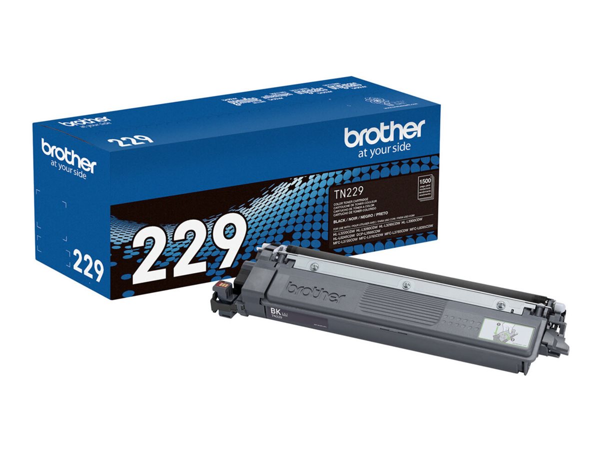Brother Genuine (TN229BK) Black Standard Yield Toner Cartridge