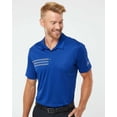 thumbnail image 1 of Adidas Mens 3-Stripes Chest Polo, XL, Collegiate RoyalGrey Three, 1 of 7