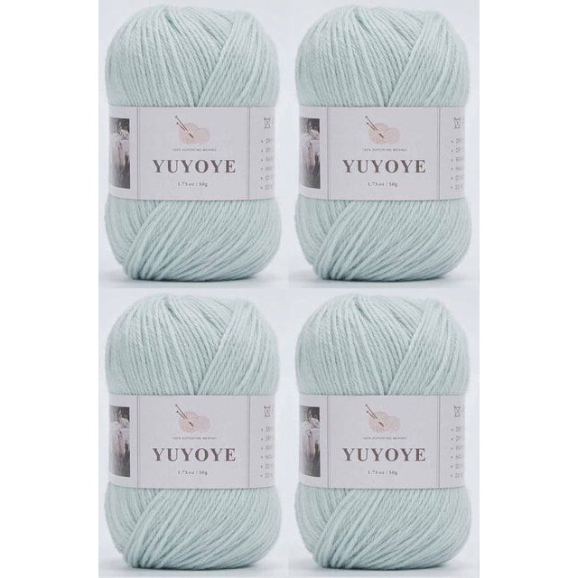 Generic 4-Ply 100% Merino Wool Yarn, 50g