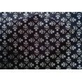 thumbnail image 4 of oneOone Cotton Silk Fabric Floral Block Printed Fabric 1 Yard 42 Inch Wide, 4 of 4