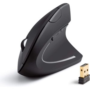 2.4G Souris optique ergonomique verticale sans fil, 800 / 1200 /1600 DPI