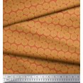 thumbnail image 3 of Soimoi Rayon Fabric Wreath Leaves Decor Fabric Printed Yard 42 Inch Wide, 3 of 3
