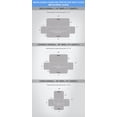 thumbnail image 4 of Linen Store LS-SC406479 Quilted Micro Suede Love Seat Pet Protector, Gray, 4 of 4