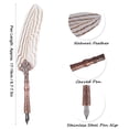 thumbnail image 2 of Quill Pen,Retro Classical Fountain Pen Feather Pen Fountain Pen Superior Craftsmanship, 2 of 8