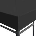 thumbnail image 2 of vidaXL Couverture Supérieure de Gazebo 310 G/m2 3x3 m Gris, 2 of 4