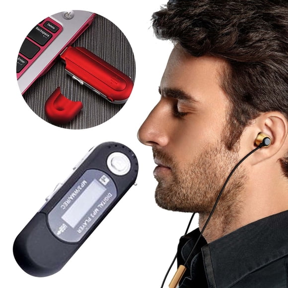 USB Direct Plug in MP3 Longue Veille Mémoire MP3 Sec USB 4 Go/8 Go avec Écran Batterie Affichage Paroles Lecteur MP3/MP4 Grande Mémoire Batterie Remplaçable