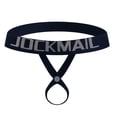 thumbnail image 1 of HKEJIAOI Mens Underwear O-Ring Strap Jockstrap Low Rise G-String Briefs, Black S, 1 of 4