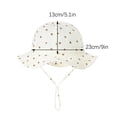 thumbnail image 3 of Birdeem Chapeau de Soleil d'Été pour Tout-Petit Bébé, Protection Solaire, Imprimé Mode, Chapeau de Soleil d'Extérieur Mignon, Casquette Écran Solaire, 3 of 4