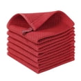 thumbnail image 1 of 6 Piece Household Cleaning Cloth Cotton Weave Kitchen Towel Quick Dry, 1 of 5