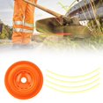 thumbnail image 2 of Trimmer Head, Aluminum Grass Cutter Universal Lawn Mower Accessory With 4 Trimmer Line For String Trimmers, 2 of 8