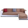 thumbnail image 1 of 2024 L Shape Sofa Slipcover Reversible Sectional Couch Cover Chaise Lounge Cover Furniture Protector Cover Large Size Gray, 1 of 9
