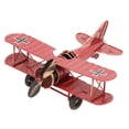 thumbnail image 3 of Wrought Iron Plane, Metal Airplane Model Stable Structure  For Aircraft Enthusiasts For Home Decoration For Cafe Ornament Yellow,Red,Blue, 3 of 8