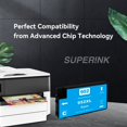 thumbnail image 3 of Compatible HP 952XL Cyan Ink Cartridge (L0S61AN) By Superink, 3 of 6