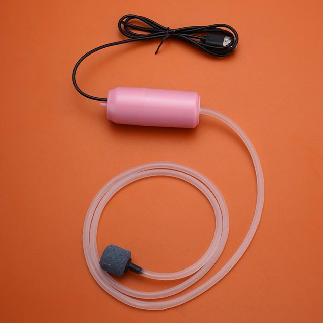 Silent Aerator Small Fish Tank Aeration Pump Mini USB X3B2