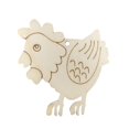 thumbnail image 3 of XZNGL Travel Bag 10Pcs Wood Rabbit Hanging Ornaments With Twines for Easter Party Decoration, 3 of 7
