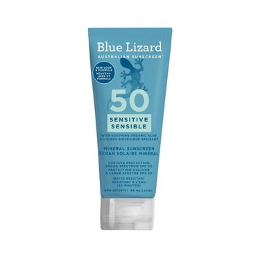 Blue Lizard Écran Solaire Minéral Peau Sensible FPS50