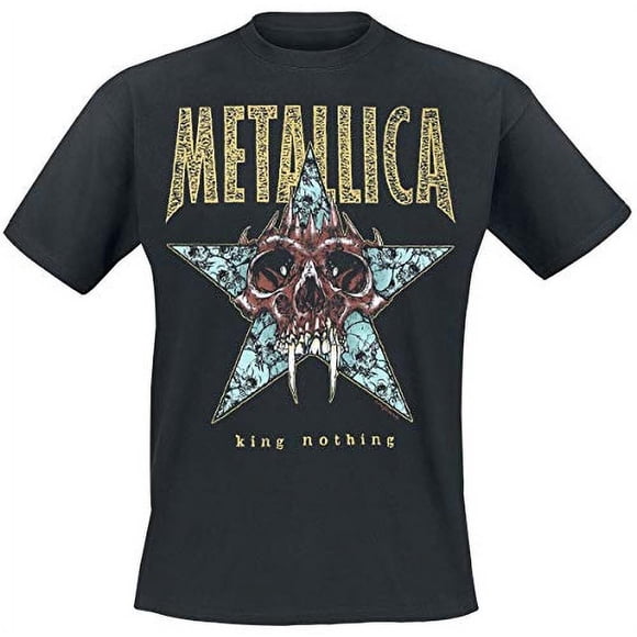 Metallica T Shirt King Nothing Band Logo Official Mens Black