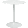 thumbnail image 1 of HOMCOM Round Dining Table with Steel Base, Non-slip Pad for Living Room, 1 of 10