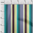 thumbnail image 1 of oneOone Cotton Poplin Fabric Multicolor Stripe Print Fabric BTY 56 Inch Wide, 1 of 1