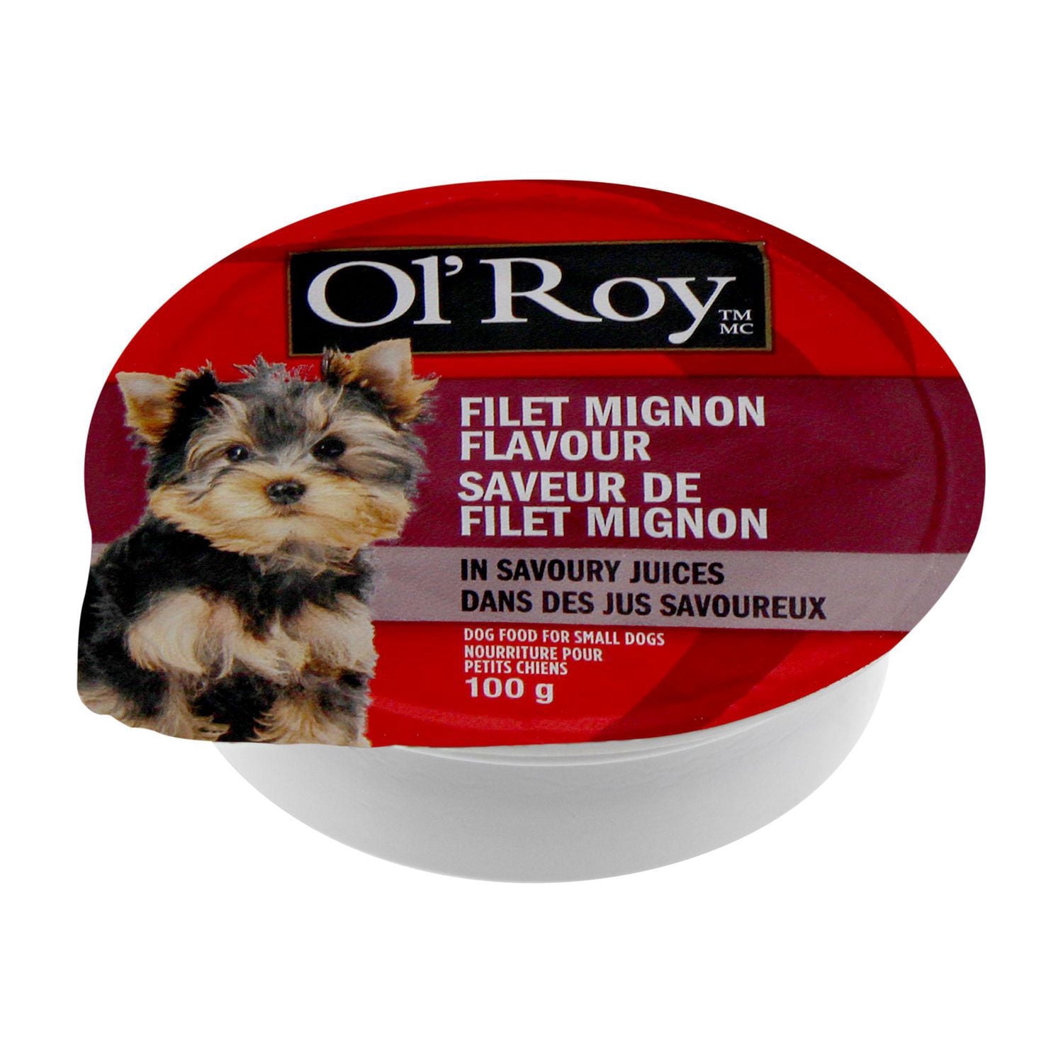 Ol' Roy Filet Mignon Flavour Dog Food for Small Dogs in Savoury Juices