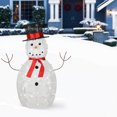 thumbnail image 2 of National Tree Company Décoration de Noël Snowman Pré-Éclairée 36 Pouces avec Lumières LED, 2 of 9