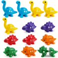 thumbnail image 2 of 26 Pcs Alphabet Matching Game - Double-Sided 13 ABC Dinosaur Toys for Preschoolers, 2 of 5