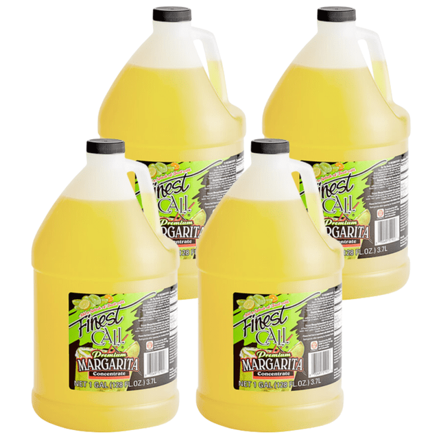 Finest Call 1 Gallon Margarita Mix Concentrate - Tangy Lime Flavor
