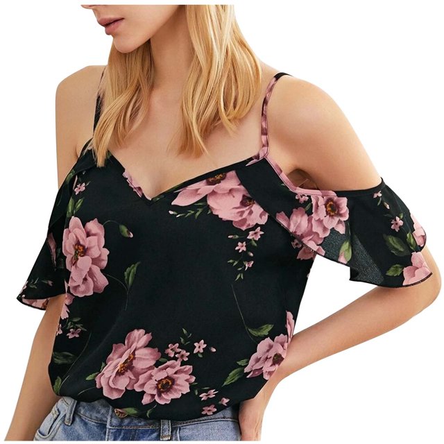 Cameland Hauts à Bretelles Grande Taille pour Femmes, Nouvelle Mode d'Été