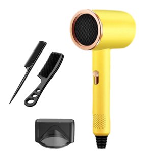 Wamans Electric Hair Dryer, High-power Electric Hair Care Dryer, Home Hair Dryer, Portable Quick Drying Hot Cool Wind Comb Hair, Salon Blowing Dryer with Combs Suit Clearance