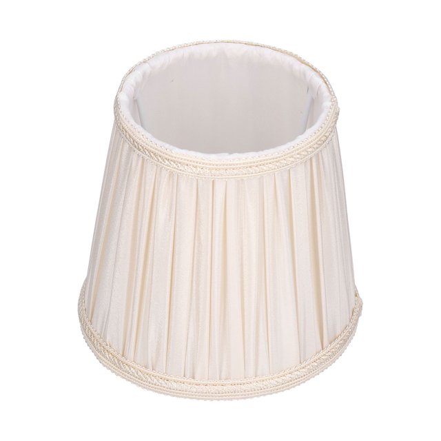 Fabric Lampshade, Exquisite Modern Style Table Lamp Cover Multi Functional For Living Room For Bedroom Apricot,Coffee