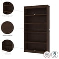 thumbnail image 3 of Bestar Universel 36W Bookcase in antigua, 3 of 8