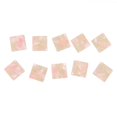 thumbnail image 2 of Milaget 10pcs Colorful Loose Beads Geometric Acetate Acrylic DIY Jewelry Crafts Pink, 2 of 9