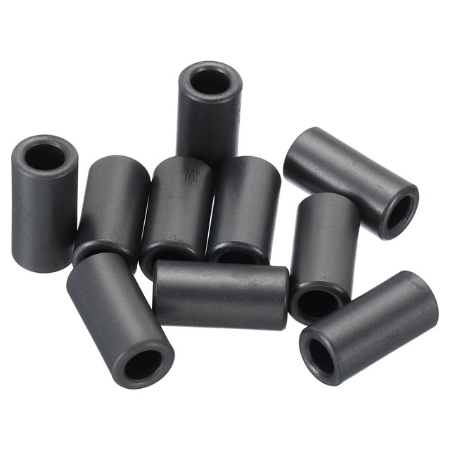 Unique Bargains Ferrite Toroid Core, Toroid Core 0.4' ODx0.2' IDx0.8' H, Black 10 Pack