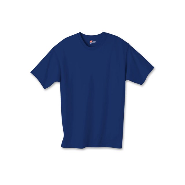 Hanes Authentic TAGLESS Kid`s Cotton T-Shirt, XL, Deep Royal